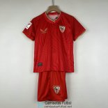 Camiseta Sevilla Niños 2ª Equipación 2023/2024