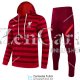 Liverpool Sudadera Capucha Red II + Pantalon Red 2021/2022