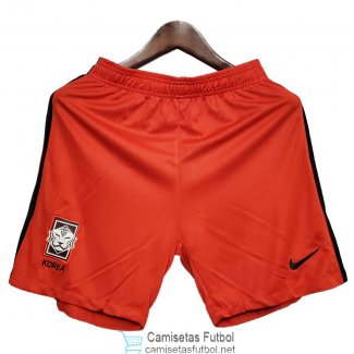 Pantalon Corto Corea Red 2020/2021