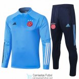 Ajax Sudadera De Entrenamiento Blue + Pantalon 2020/2021