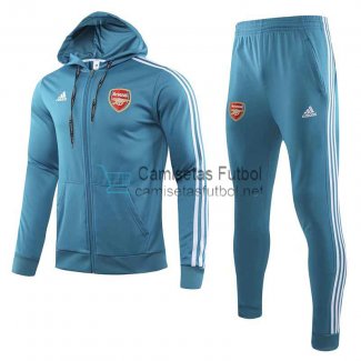 Arsenal Chaqueta Capucha Blue + Pantalon 2019/2020