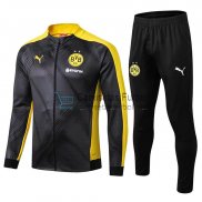 Borussia Dortmund Chaqueta Black Yellow + Pantalon 2019/2020