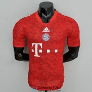 Camiseta Authentic Bayern Munich Classic Edition Red 2022/2023