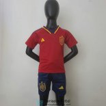Camiseta Espana Niños 1ª Equipación 2022/2023