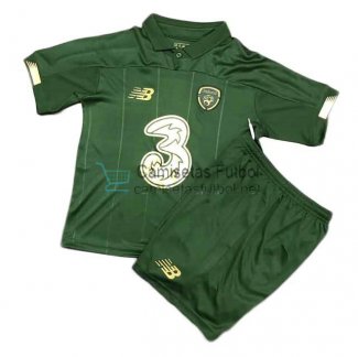 Camiseta Irlanda Euro Niños 1ª Equipación 2