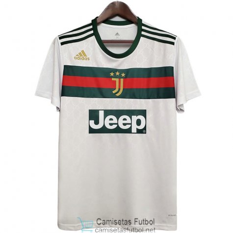 Compulsión fuego Permanentemente Camiseta Juventus X Gucci White 2020/2021 l camisetas Juventus baratas