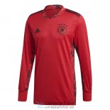Camiseta Manga Larga Alemania Portero Red 2020/2021