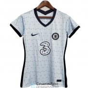 Camiseta Mujer Chelsea 2ª Equipación 2020/2021