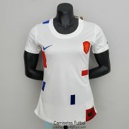 Camiseta Mujer Holanda 2ª Equipación 2022/2023