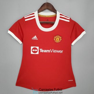 Camiseta Mujer Manchester United 1ª Equipación 2021/2022