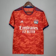 Camiseta Olympique Lyonnais 2ª Equipación 2021/2022