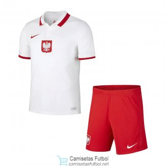 Camiseta Polonia Niños 1ª Equipación 2021/2022