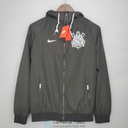 Corinthians Chaqueta Rompevientos NIKE Black 2021/2022