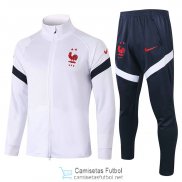 Francia Chaqueta White + Pantalon 2020/2021