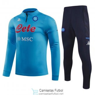 Napoli Sudadera De Entrenamiento Blue + Pantalon 2020/2021