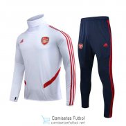 Arsenal Sudadera De Entrenamiento High Collar + Pantalon 2019/2020