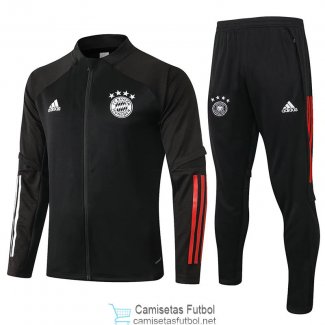 Bayern Munich Chaqueta Black + Pantalon 2020/2021