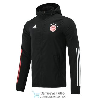 Bayern Munich Chaqueta Rompevientos Black 2020/2021