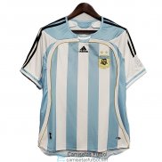 Camiseta Argentina Retro 1ª Equipación 2006/2007