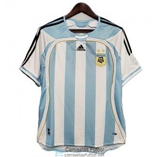 Camiseta Argentina Retro 1ª Equipación 2006/2007