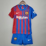 Camiseta Barcelona Niños 1ª Equipación 2021/2022