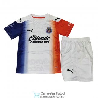 Camiseta Chivas Guadalajara Niños 2ª Equipación 2020/2021