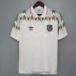 Camiseta Gales Retro 2ª Equipación 1990/1992