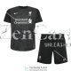 Camiseta Liverpool Niños Portero Black 2020/2021