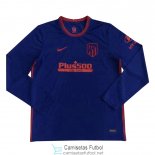 Camiseta Manga Larga Atletico De Madrid 2ª Equipación 2020/2021
