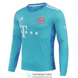 Camiseta Manga Larga Bayern Munich Portero Blue 2020/2021
