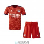 Camiseta Olympique Lyonnais Niños 2ª Equipación 2021/2022