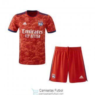 Camiseta Olympique Lyonnais Niños 2ª Equipación 2021/2022