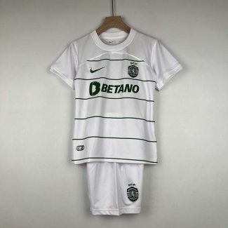 Camiseta Sporting Lisbon Niños 2ª Equipación 2023/2024
