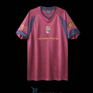 Camiseta West Ham United x Iron Maiden Retro Red 2010/2011