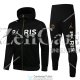 PSG x Jordan Sudadera Capucha Black + Pantalon Black 2021/2022
