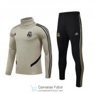 Real Madrid Sudadera De Entrenamiento High Collar + Pantalon 2019/2020