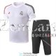 Real Madrid Sudadera De Entrenamiento White + Pantalon Black 2020/2021