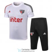 Sao Paulo FC Sudadera De Entrenamiento White + Pantalon 2020/2021