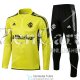 Sport Club Internacional Sudadera De Entrenamiento Yellow + Pantalon Black 2021/2022