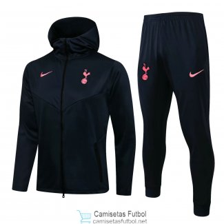 Tottenham Hotspur Chaqueta Capucha Royal + Pantalon Royal 2021/2022