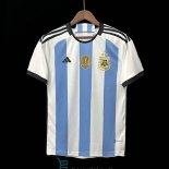 Camiseta Argentina 3 Star 1ª Equipación 2022/2023