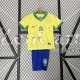 Camiseta Brasil Niños 1ª Equipación 2024/2025