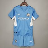Camiseta Manchester City Niños 1ª Equipación 2021/2022