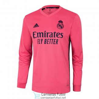 Camiseta Manga Larga Real Madrid 2ª Equipación 2020/2021