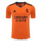 Camiseta Real Madrid Portero Orange 2020/2021