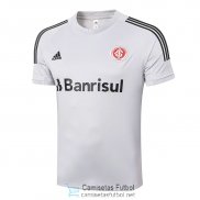 Camiseta Sport Club Internacional Training Light Grey 2020/2021