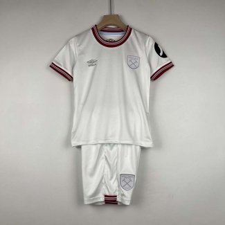 Camiseta West Ham United Niños 2ª Equipación 2023/2024