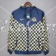 Club America Chaqueta Rompevientos Yellow Blue Plaid 2021/2022