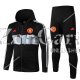 Manchester United Chaqueta Capucha Black + Pantalon 2019/2020