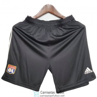 Pantalon Corto Olympique Lyonnais Black 2020/2021